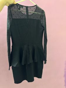 MANGO Classic Black Dress - Size M