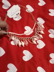 Pink Necklace 🌹