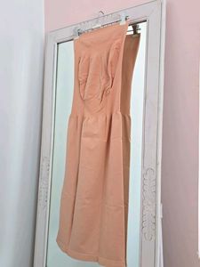 Clovia Saree Shapewear with Side Slit in Nude