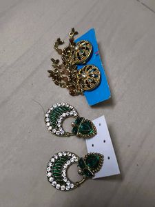 There Are Two Earrings Sets