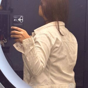Stylish White Denim Jacket