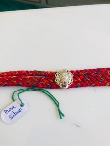 Pure Silver Thread Gents Bracelet