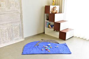 Kids Playmat-Dolphin with Waves