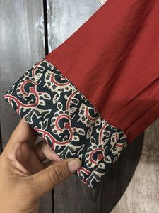 Red Anarkali Kurta