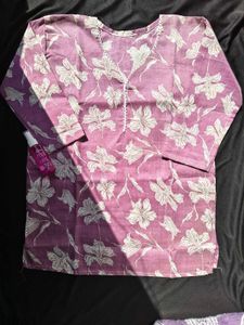 Floral Print Kurta