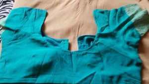 Teal Saree Blouse