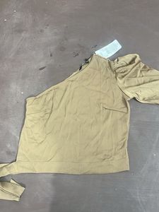 One-Shoulder Ruched Top