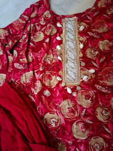 Floral Print Kurta Set