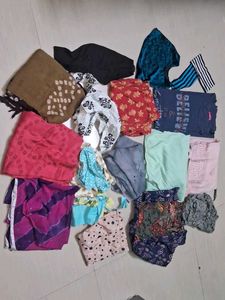 donate Assorted Women's Ethnic Wear Bundle of 18