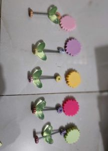 Cute Mini Spring Dancing Sunflower for Car Dashboa