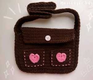 Crochet Messager Bag