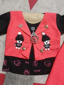 Cute Girls' Outfit Set