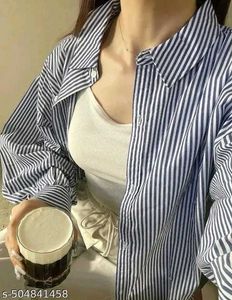 Classic Striped Button-Down Shirt