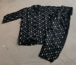 Black & White Pyjama Set