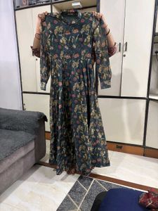 Beautiful Floral Print Kurta