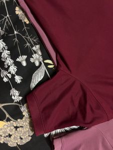 Maroon Polo T shirt (M)
