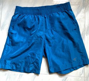 PERFORMAX Blue Activewear Shorts With 3 Pockets