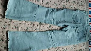 Light Blue Flared Jeans