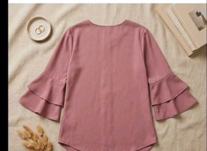 Elegant Bell Sleeve Top