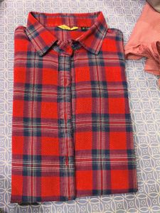 Classic Red &amp; Blue Plaid Shirt