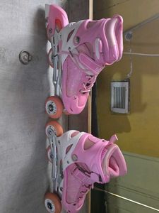 Pink Roller Skates