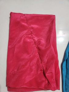 Teal Kurta with Pink Salwar