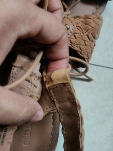 Woven Gladiator Sandals