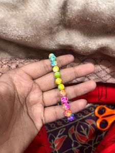 Colorful marble Beaded Bracelet