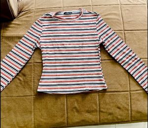 Striped Long Sleeve Top😩😻🤌