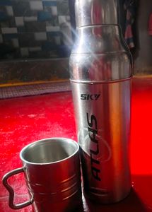 Combo Steel Flask with Cup