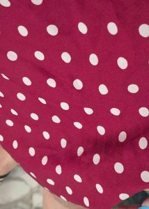 Polka Dot Mini Dress