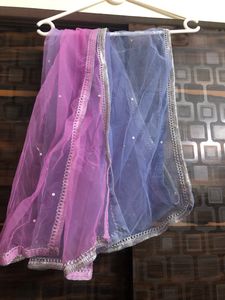 Pleated Blue Skirt