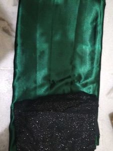 combo of saree and with blouse &amp; black shrug
