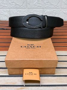 COACH IMPORTED GRIP AUTO LOCK PREMIUM BELT FOR MEN