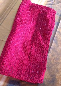 STRAIGHT MAROON KURTA