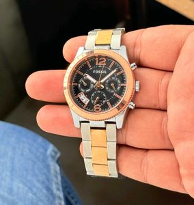 Fossil Chronograph Watch - Two-Tone