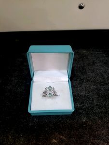 Diamond Ring Pure Silver 925