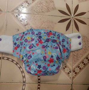 Cute Floral Diaper