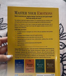Master Your Emotions Book