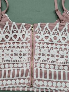 Bohemian Lacy Crop Top