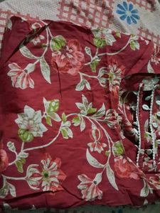 Floral Print short kruti