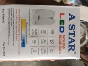 LED Fan Bulb Light