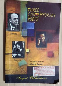 Three Contemporary Poets by Shakti Batra