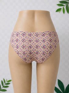 (700)Patterned Bikini Bottoms
