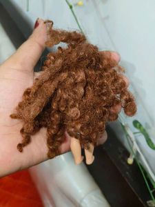 Vintage Doll with Curly Hair