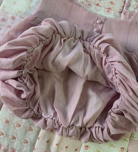 Cute Pink Bubble Romper