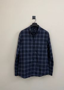 Men's Plaid Button-Down Shirt