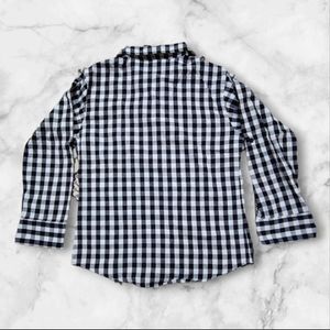 Gingham Button-Down Shirt