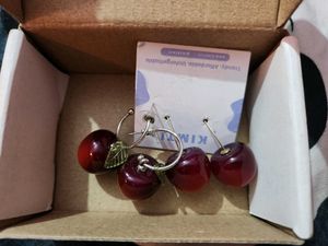Cherry Earrings Set - Fun & Fruity Style