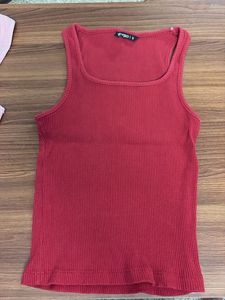 Set of 2 Ribbed Tank Tops